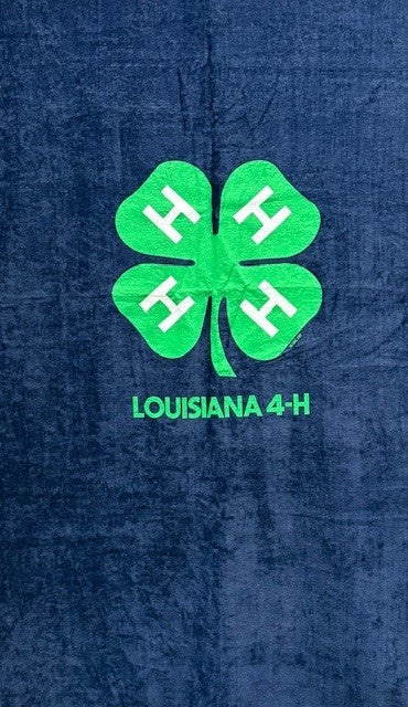 Beach Towel - Louisiana 4-H