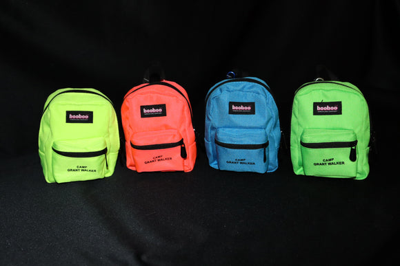 Mini Backpack for Coins & Small Items - Solid Color